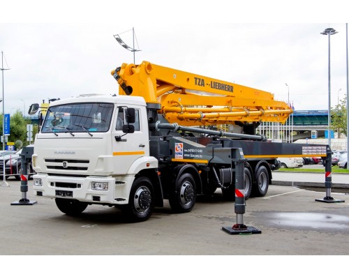 Автобетононасос КАМАЗ Liebherr 35м Автобетононасос КАМАЗ Liebherr 35м
