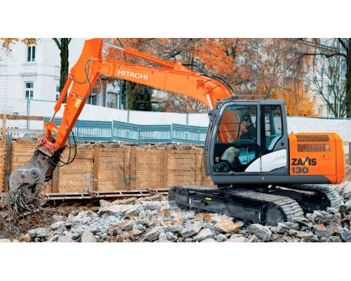 Гусеничный экскаватор Hitachi ZX130-5G