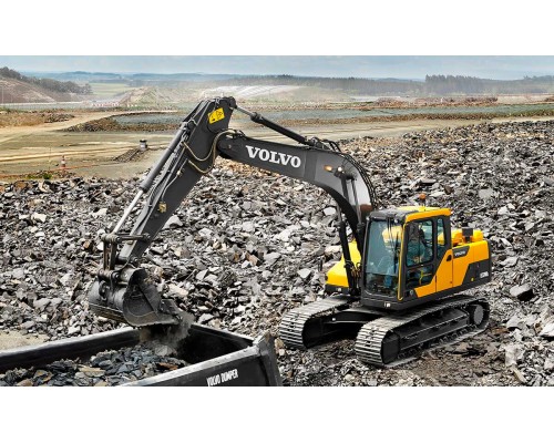 Гусеничный экскаватор Volvo EC170D Гусеничный экскаватор Volvo EC170D