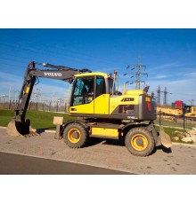 Колесный экскаватор Volvo EW140D