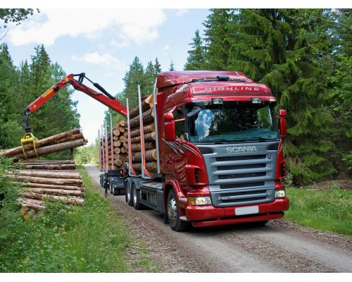 Лесовоз Scania 18м3 Лесовоз Scania 18м3